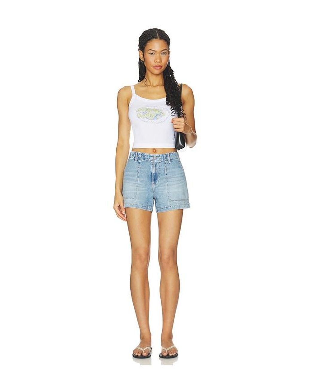 AG Jeans Blue Analeigh Short