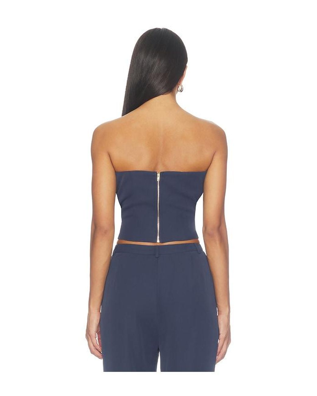 SNDY'S Blue X Revolve Roma Top
