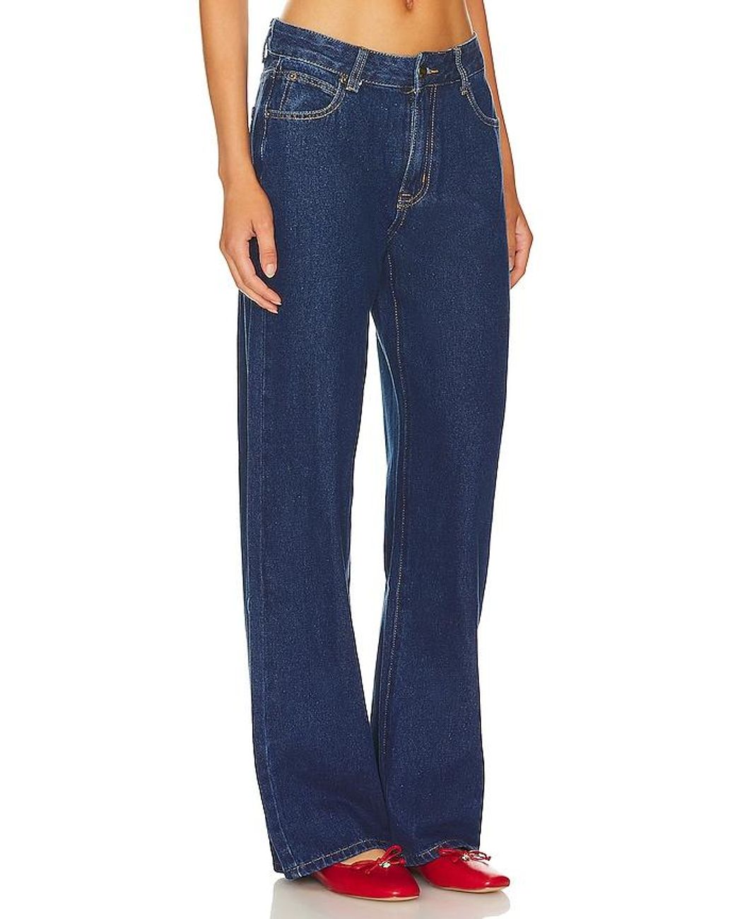 Top Model Jeans En Color Denim-Dark Talla En Lioness de color Blue
