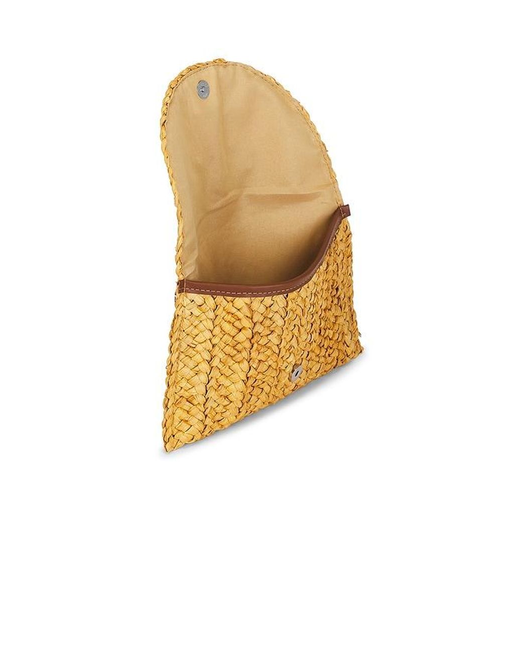 Lovers + Friends Yellow Nicole Clutch