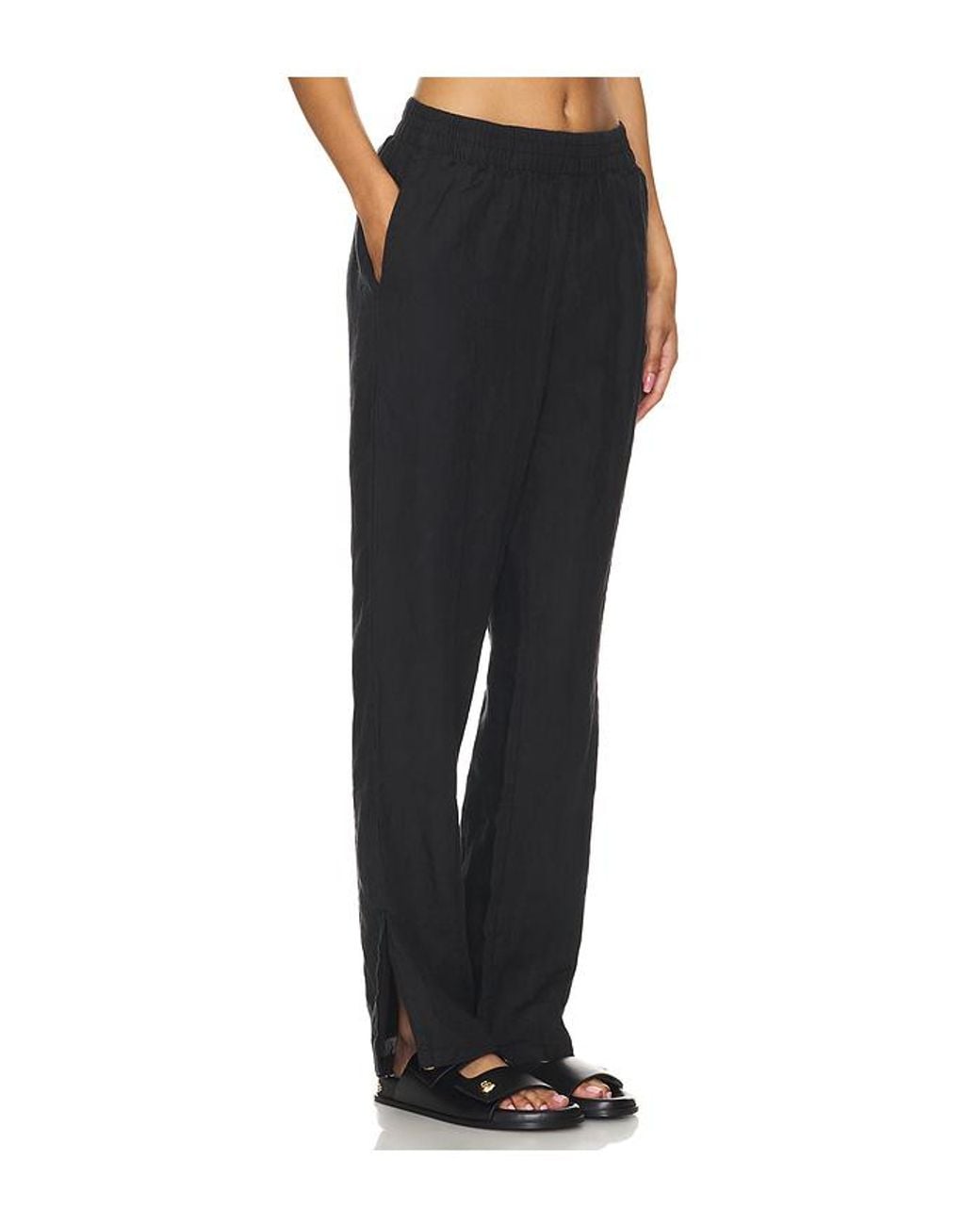 Anine Bing Black Torres Pant
