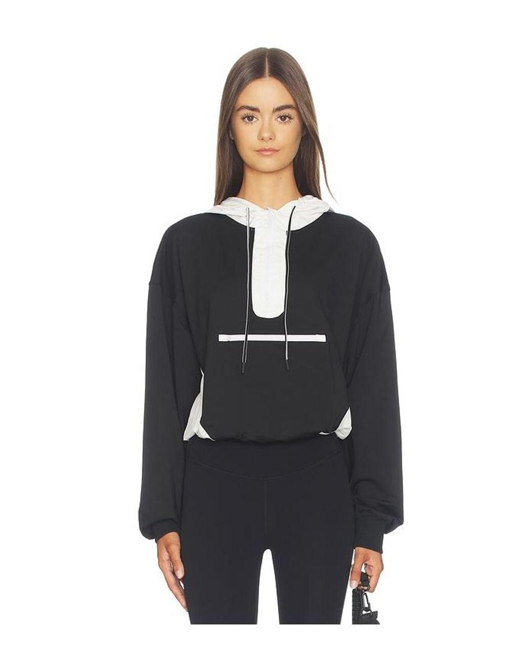 Free People Black X Fp Movement Out Back Layer Jacket
