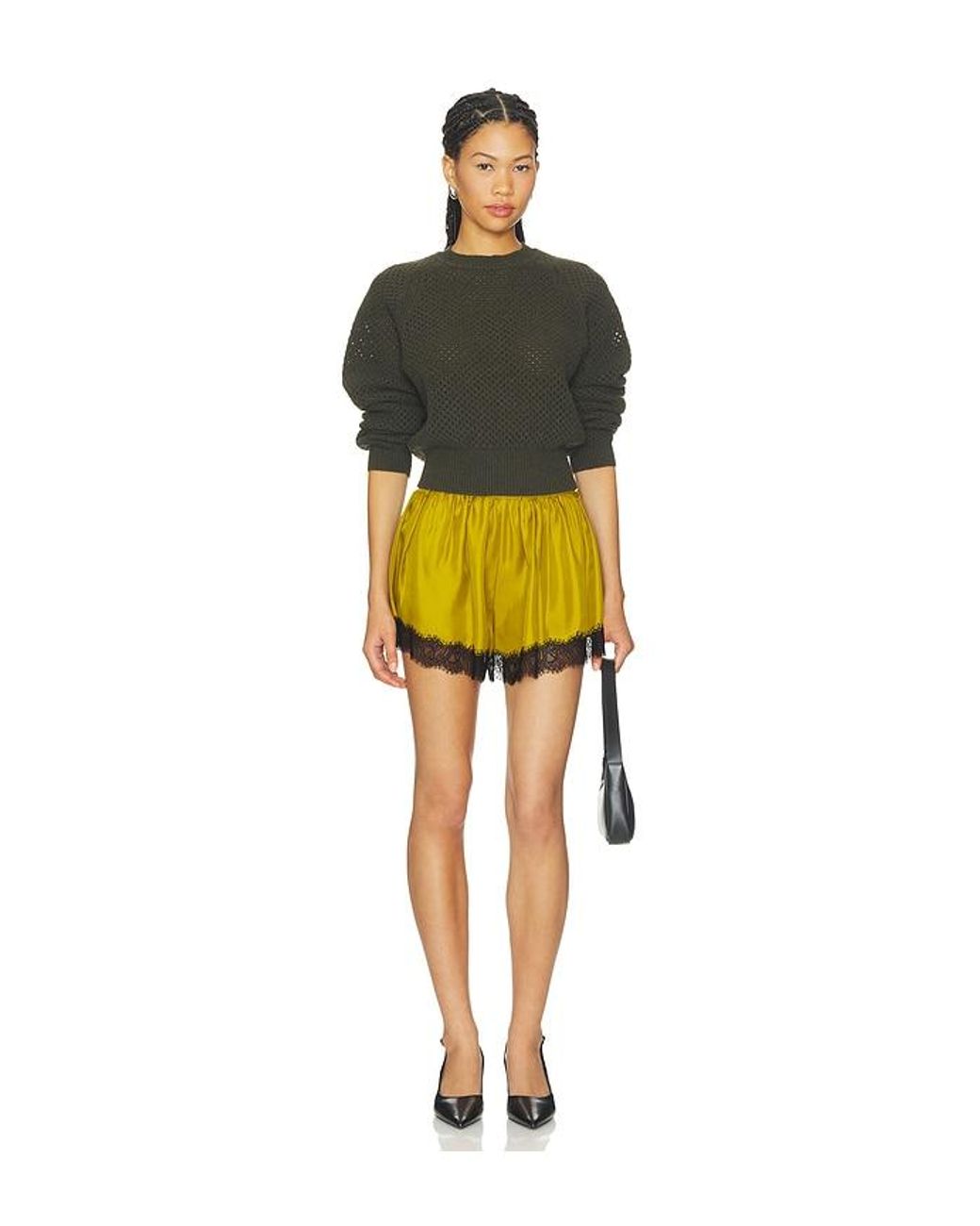 Ulla Johnson Black Ronan Knit Pullover