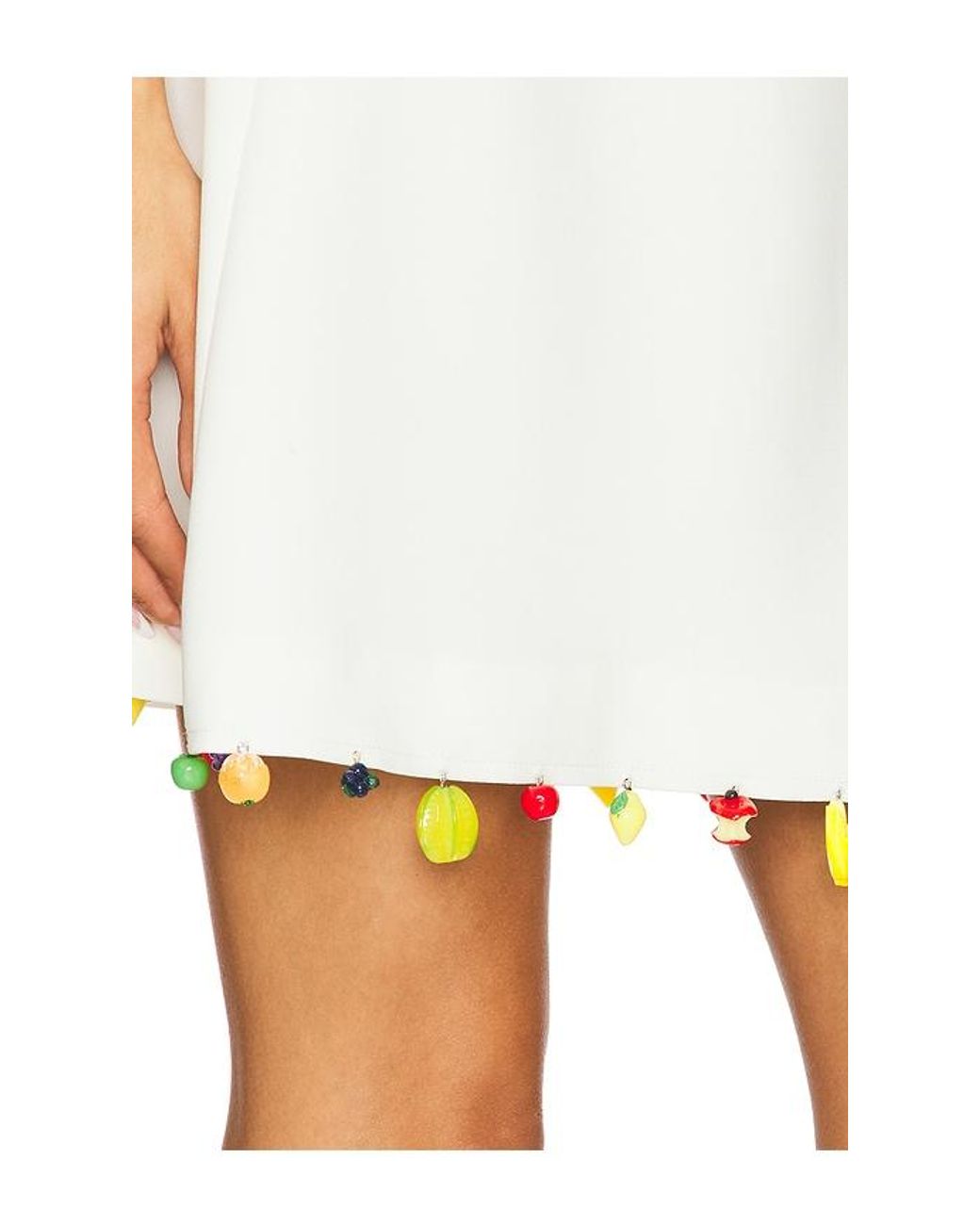 Tyler McGillivary White Mira Skirt