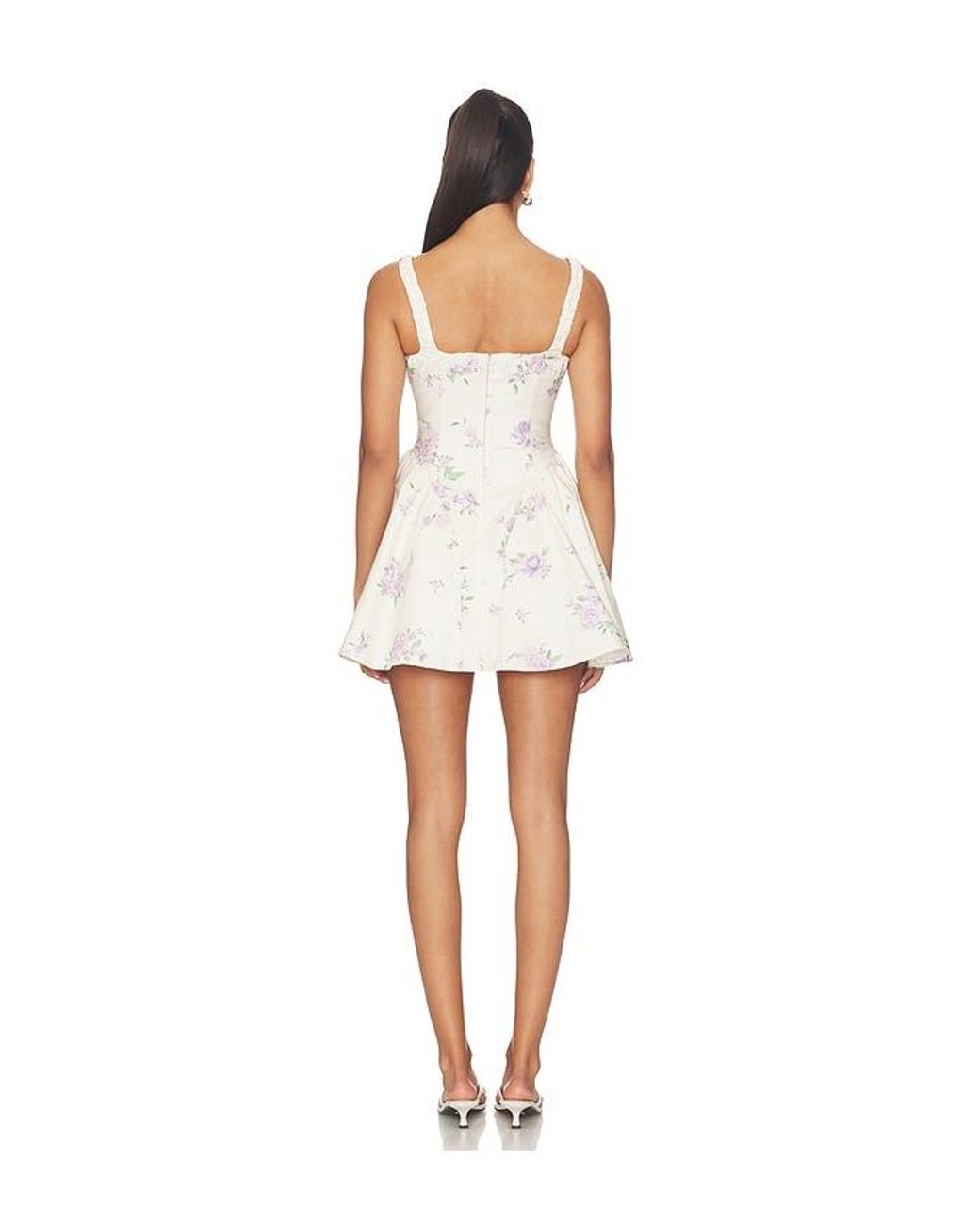 MAJORELLE White Pari Mini Dress