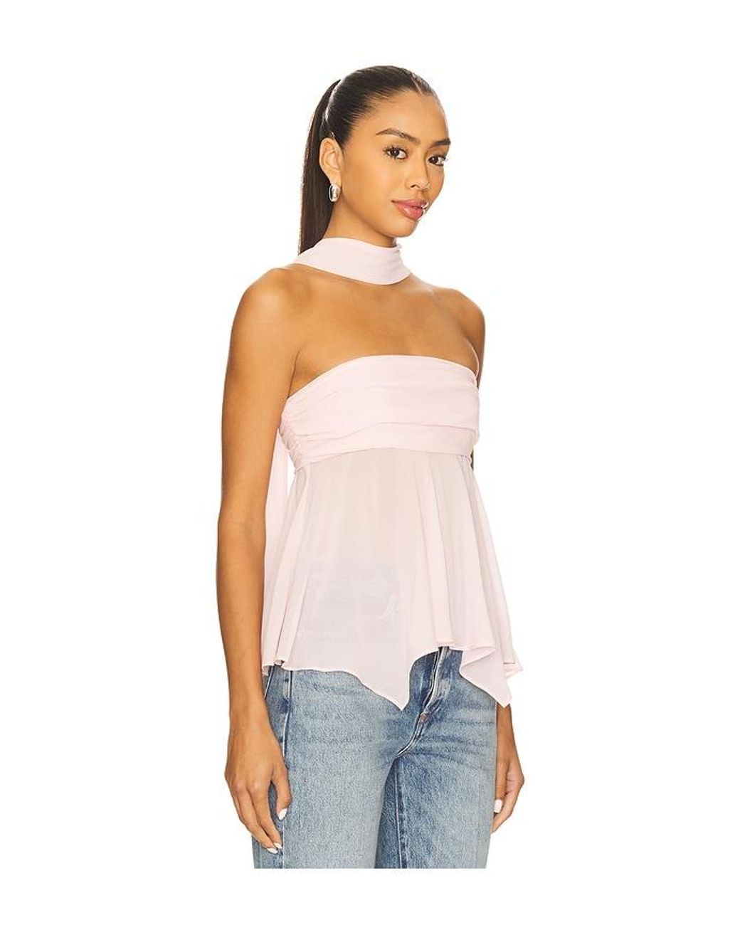 Lovers + Friends White Sierra Top