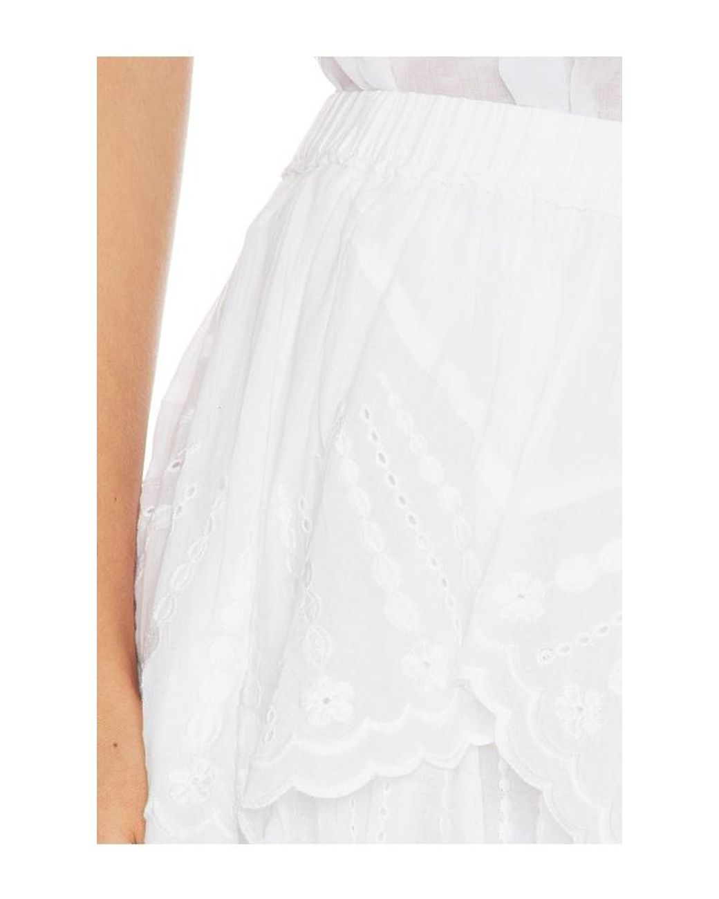 Isabel Marant White Layale Short