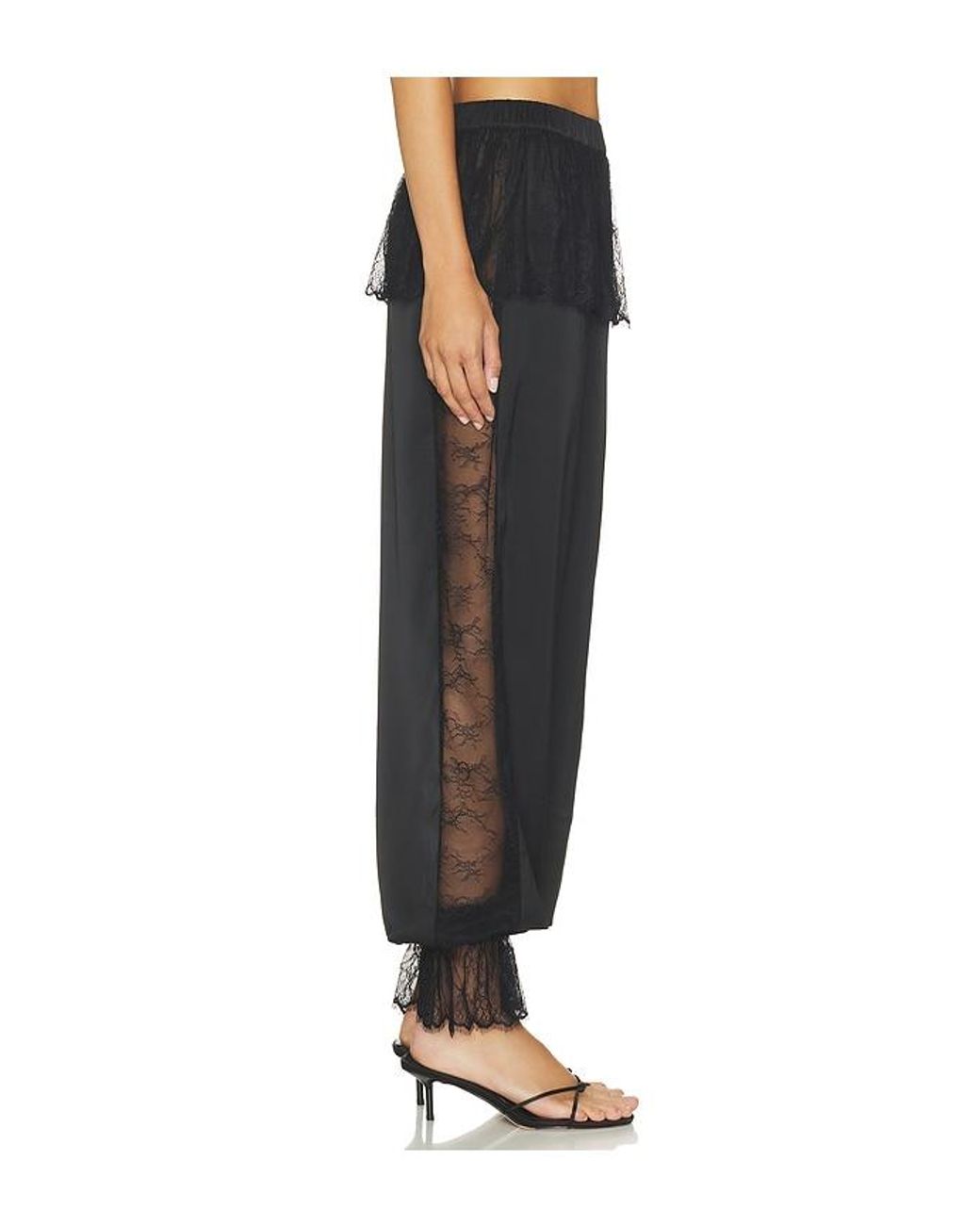 MAJORELLE Black Syra Pant