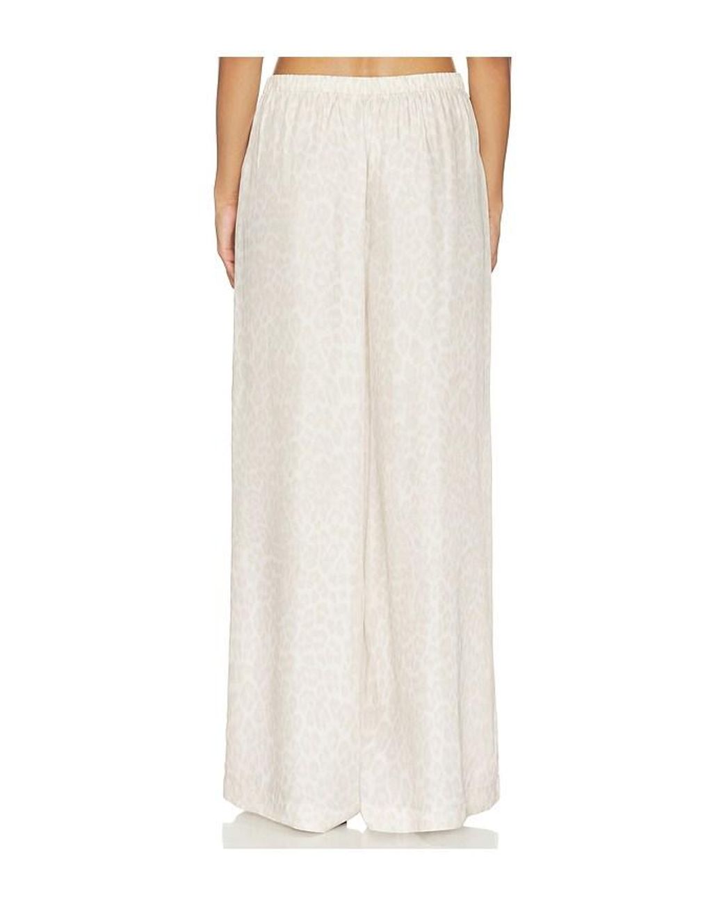 Anine Bing White Roslyn Pant