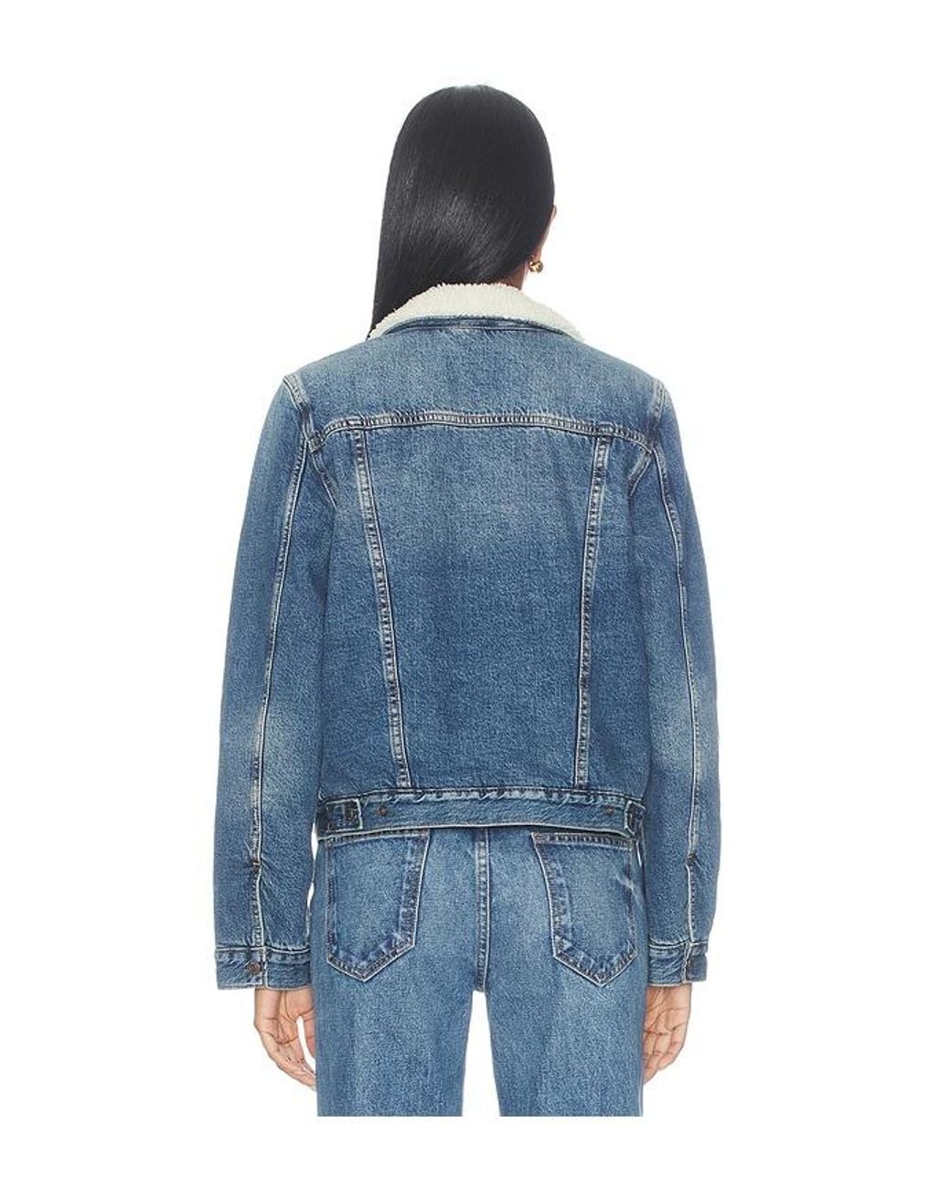 Levi's Blue Original Sherpa Trucker Jacket