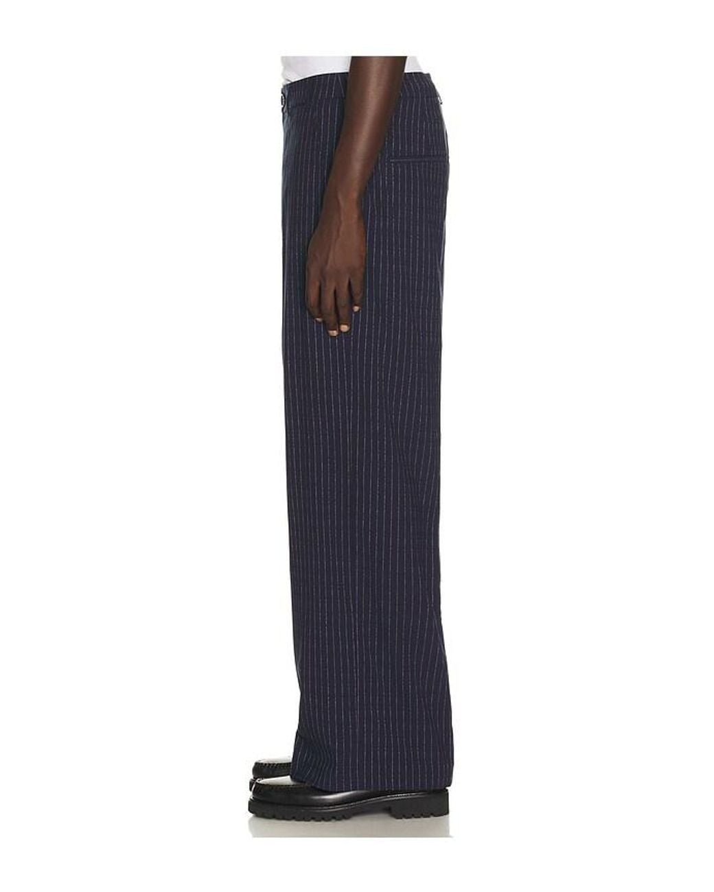 KROST Blue Pinstripe Trouser for men