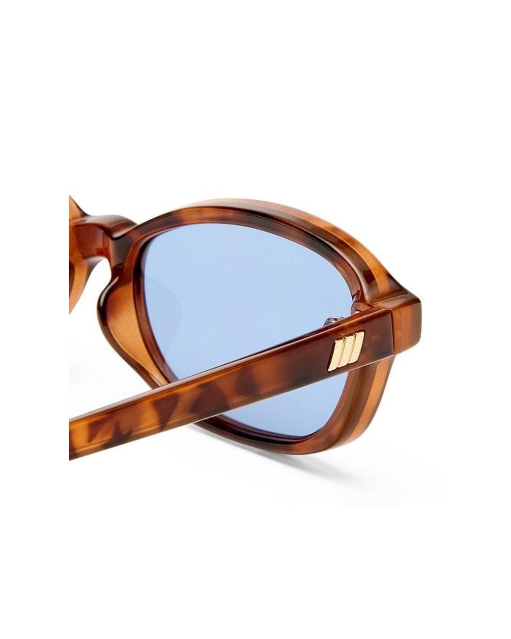Le Specs Blue Honey Pot Sunglasses