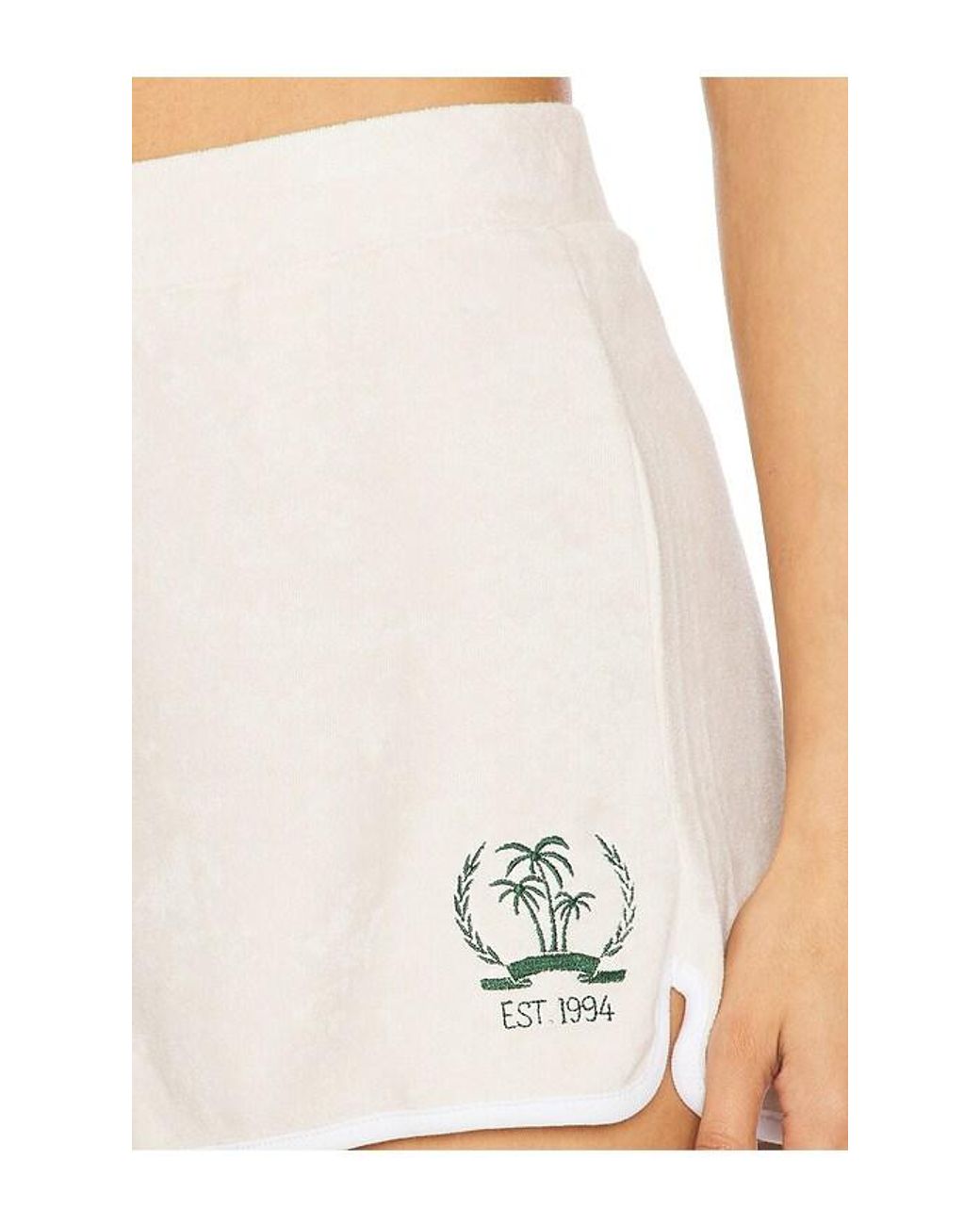 Barefoot Dreams White Cozyterry Short