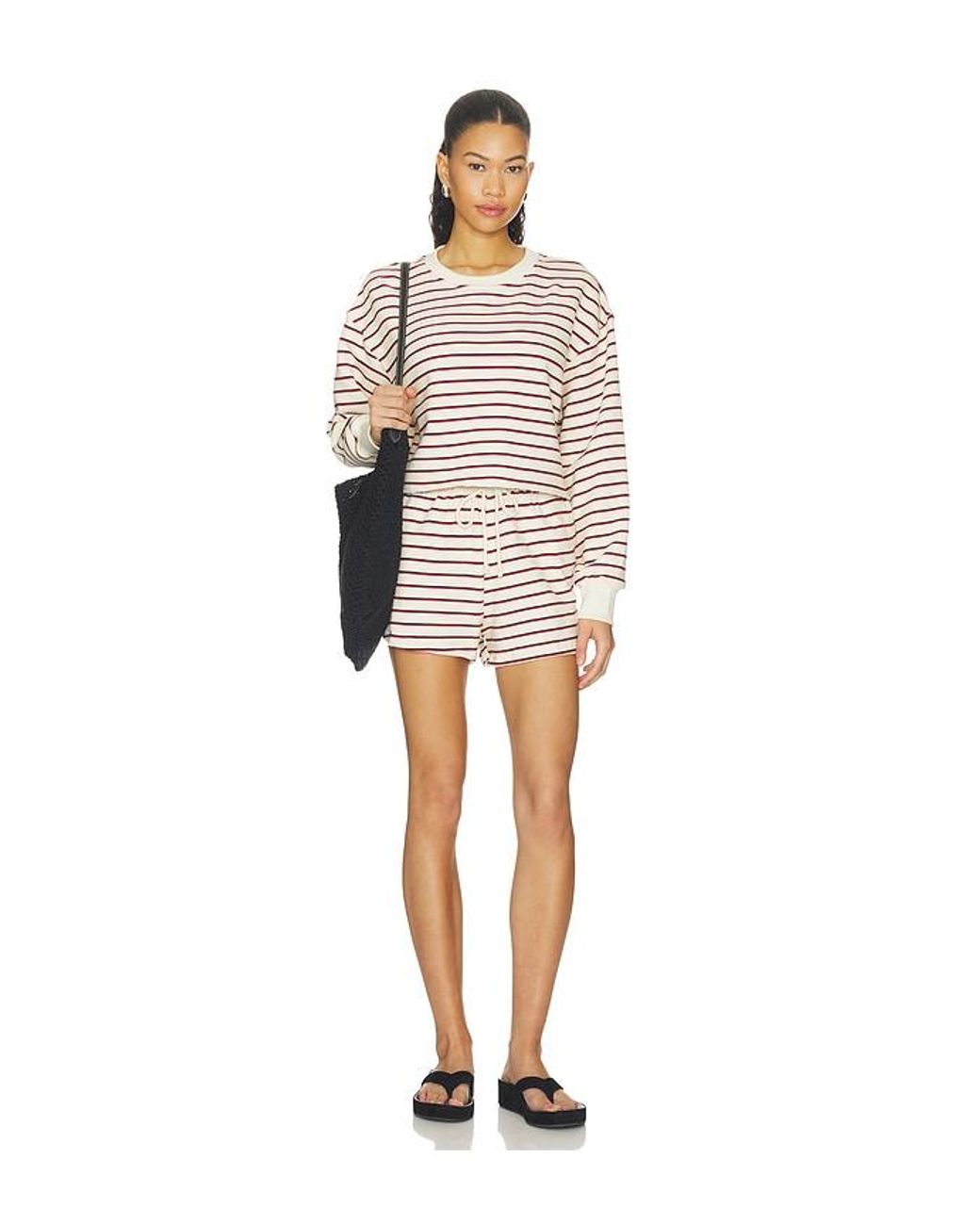 Strut-this White The Sonoma Sweatshirt