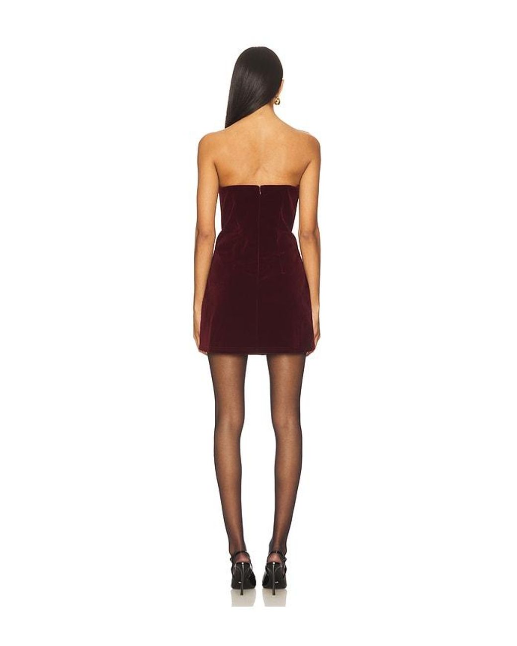 MORE TO COME Red Gionna Mini Dress