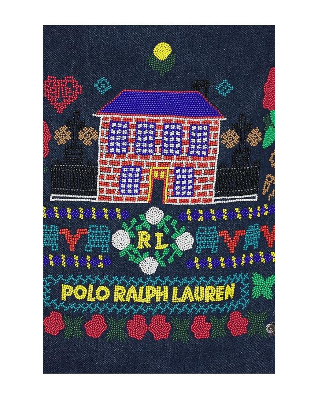 Polo Ralph Lauren Blue Rigid Denim Trucker Jacket
