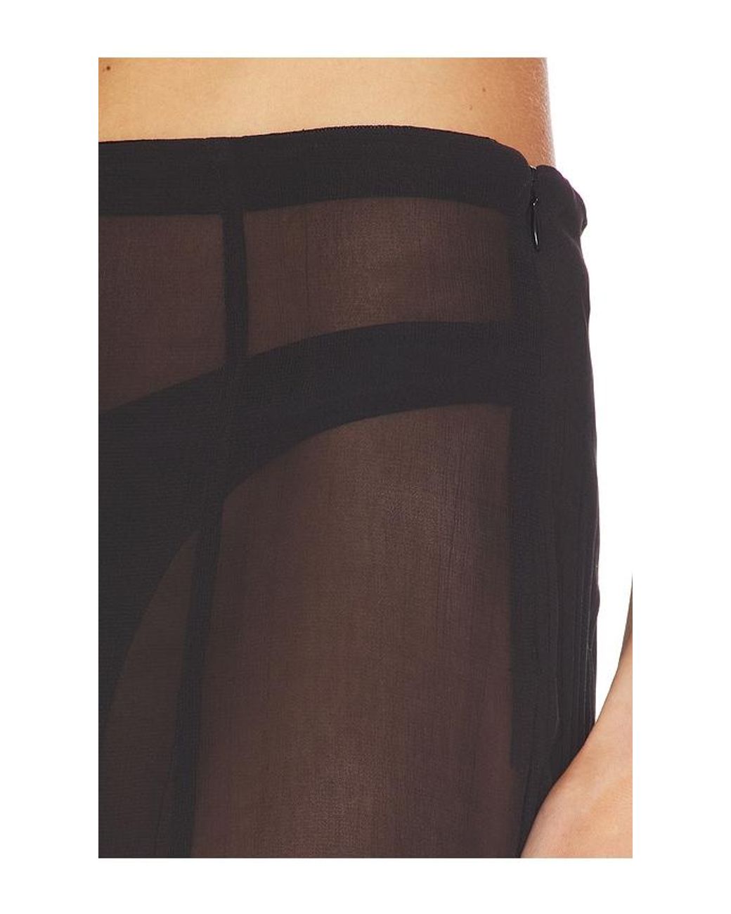 Nbd Black Eden Maxi Skirt