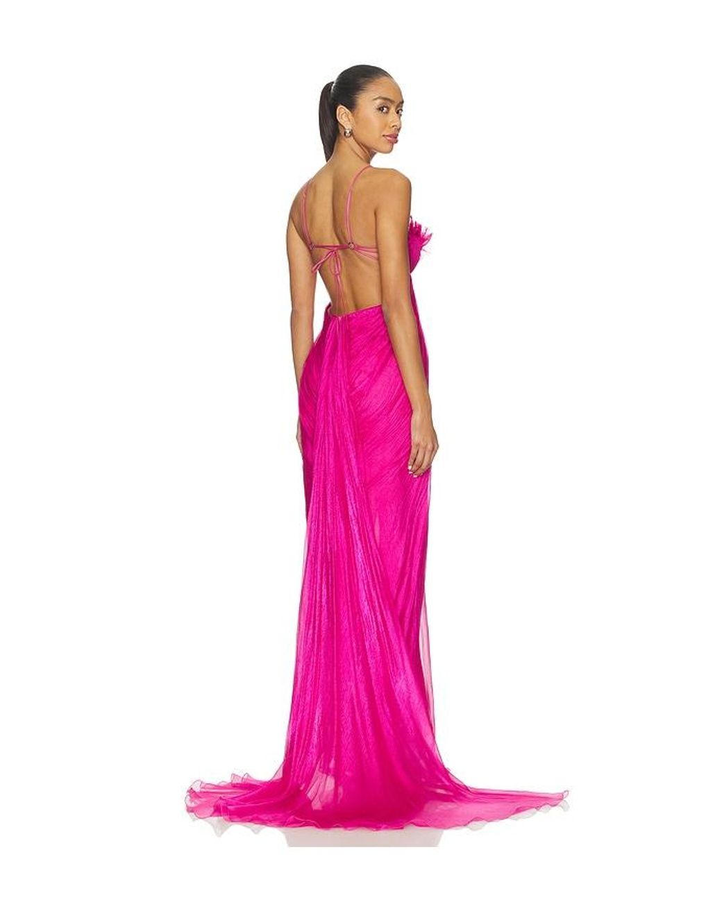 Maria Lucia Hohan Pink Lupita Dress