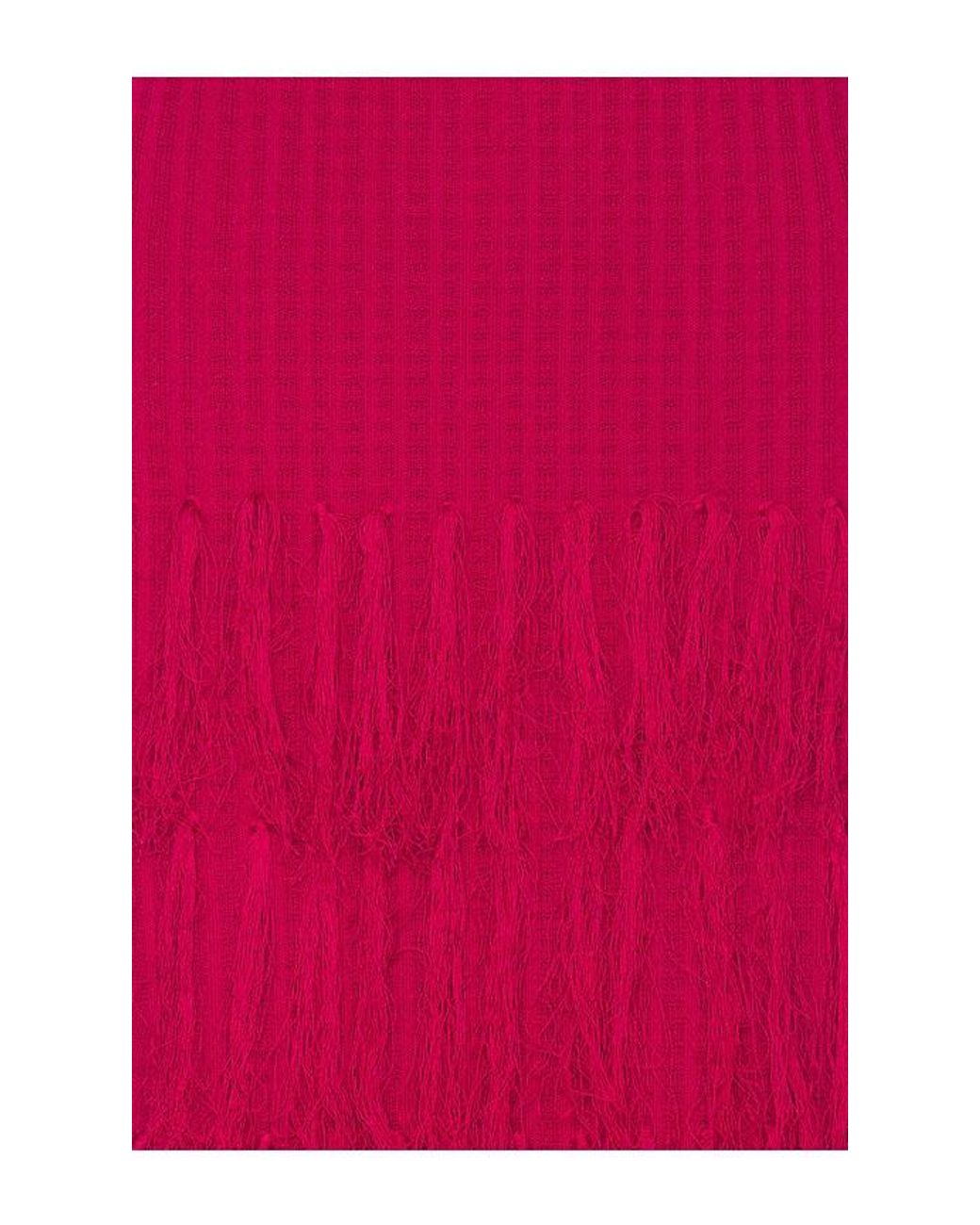 YELLOW THE LABEL Pink Phoebe Fringe Dress