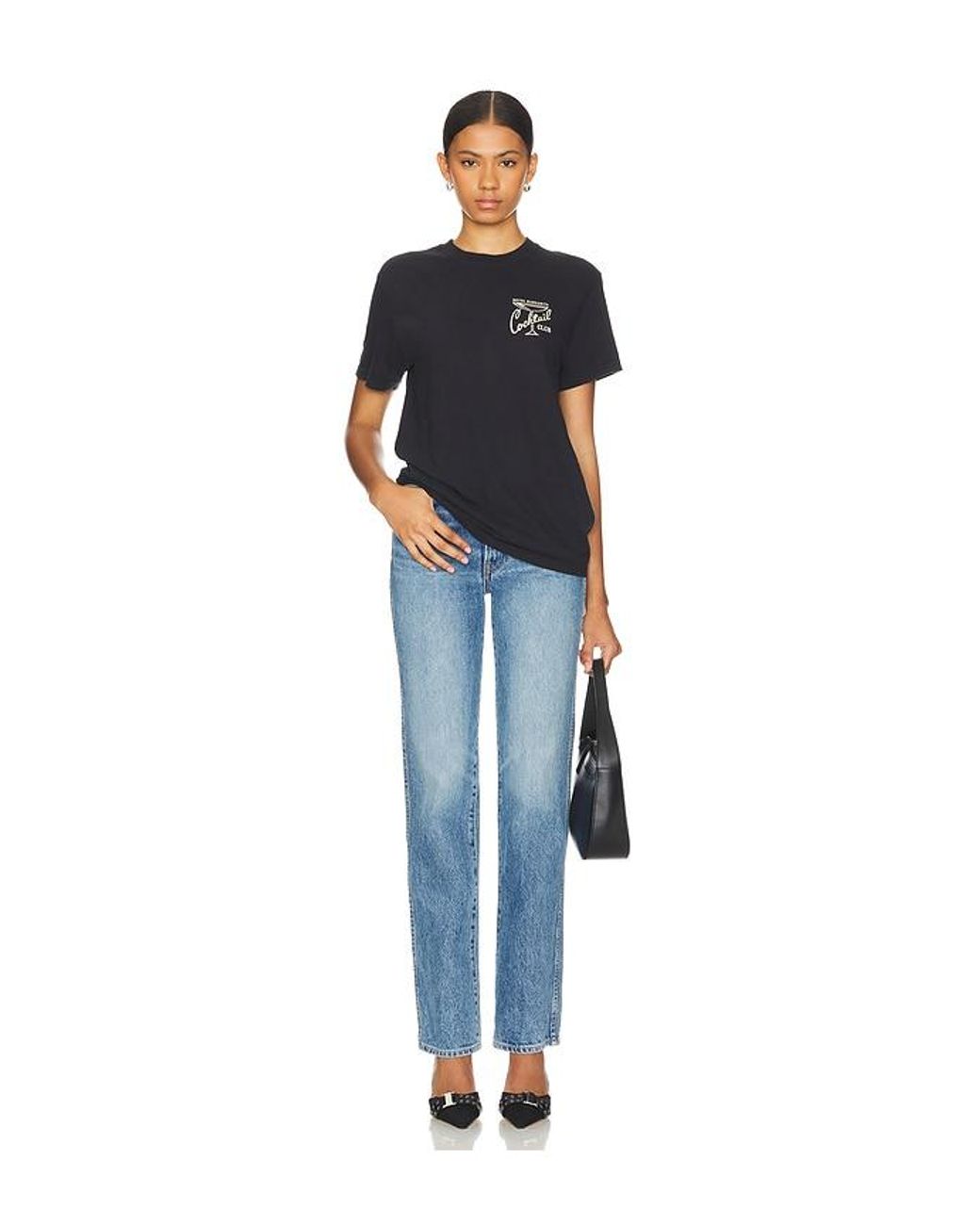 Motel Margarita Black Cocktail Club Tee