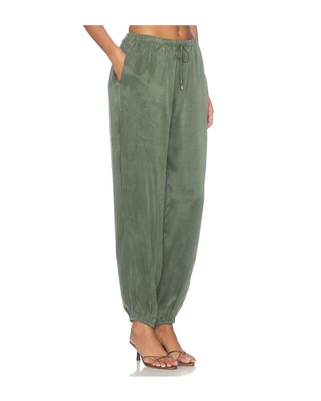 Hevron Green Halina Pants