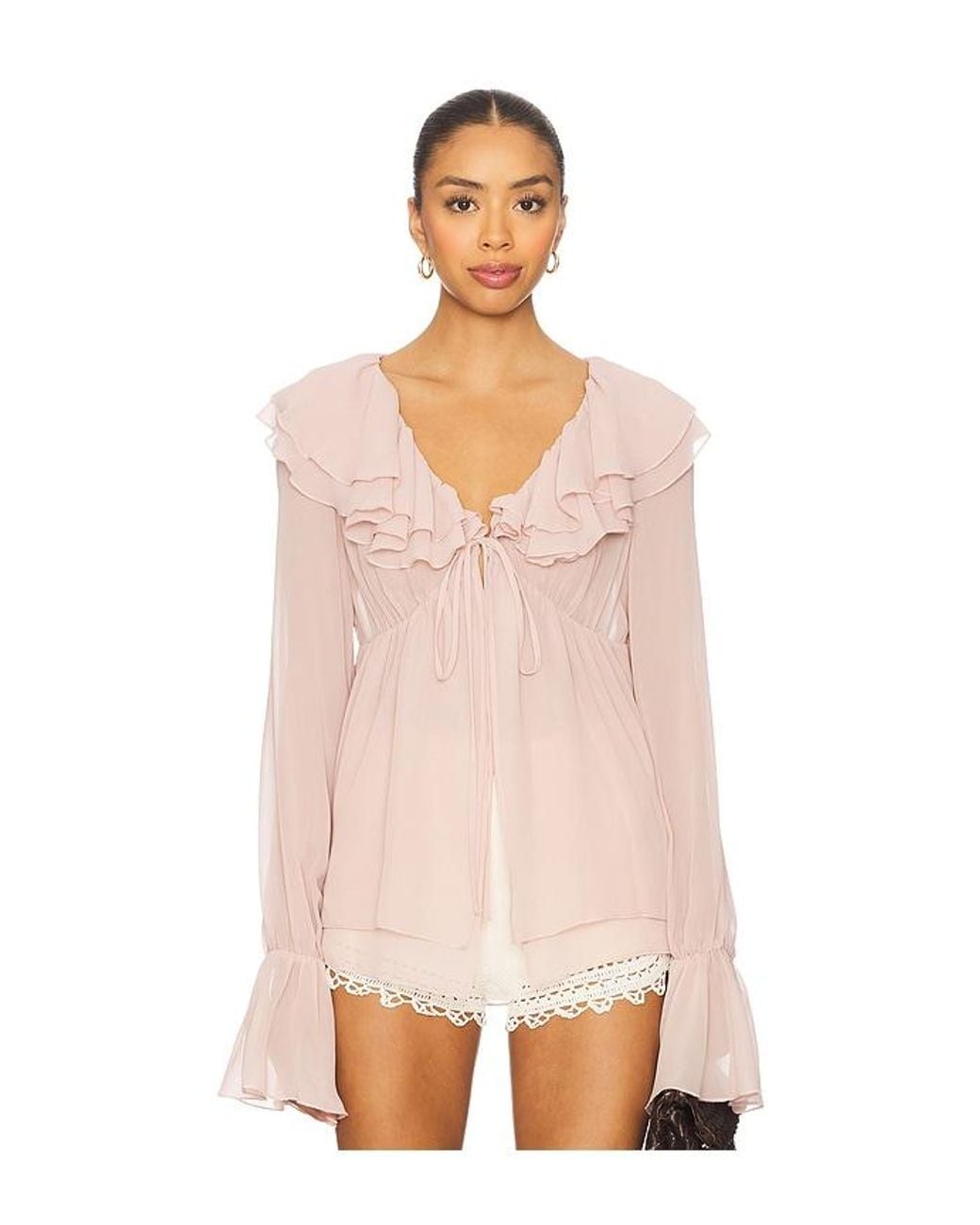 Tularosa Pink Vianna Top
