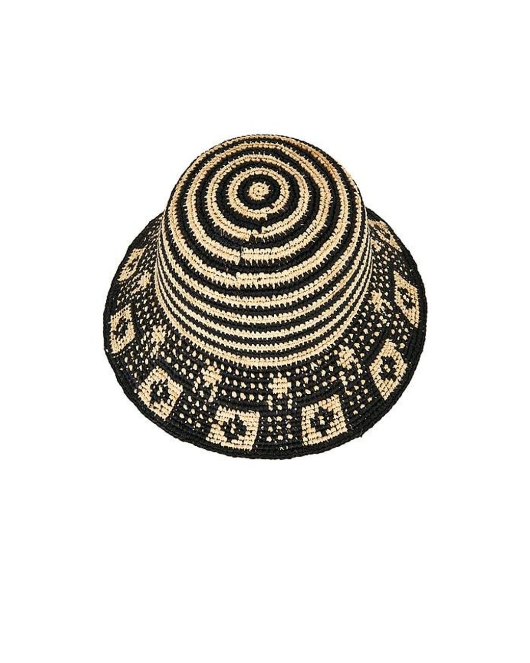 Brixton Multicolor Redding Packable Straw Hat
