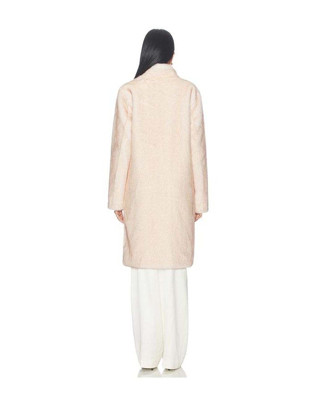 Unreal Fur White Dreamer Faux Fur Coat