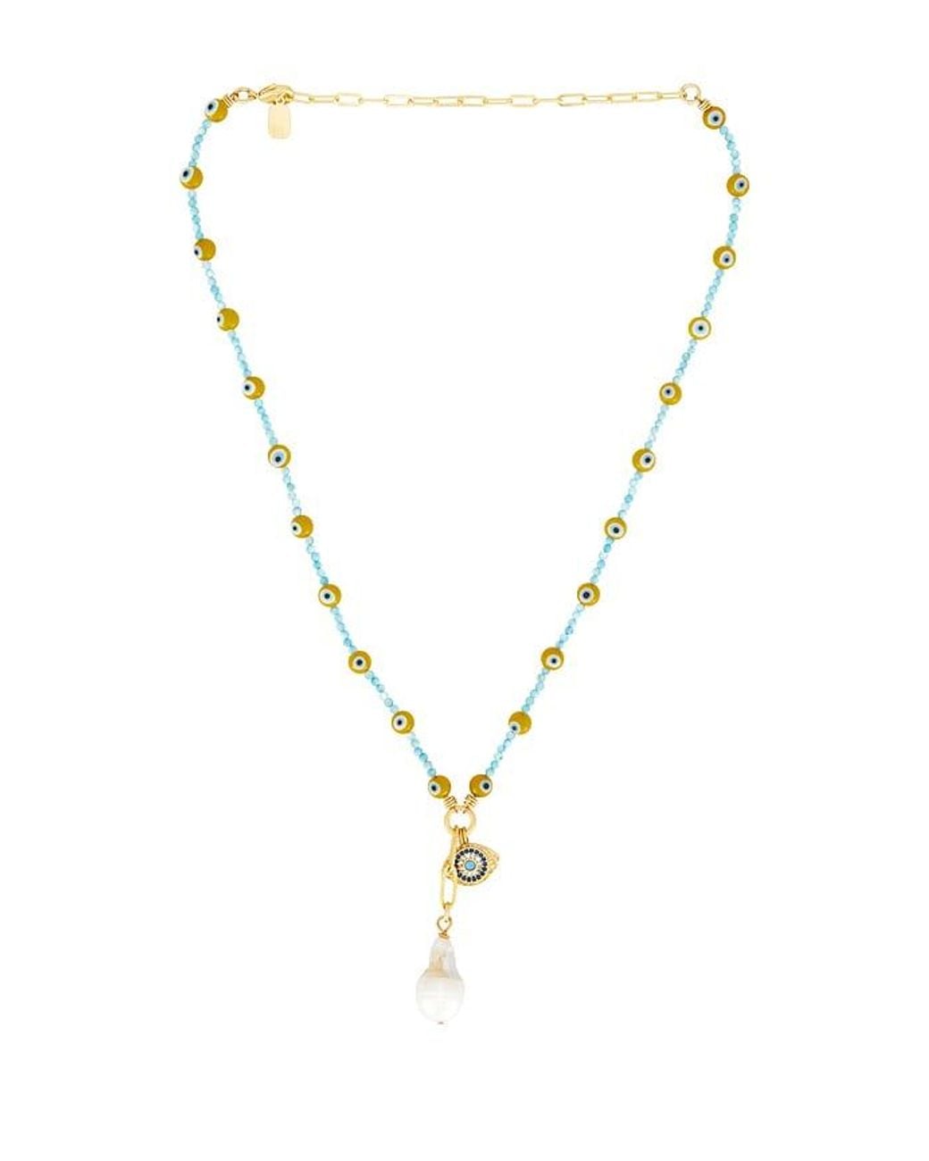 Elizabeth Cole Blue Bonnie Necklace