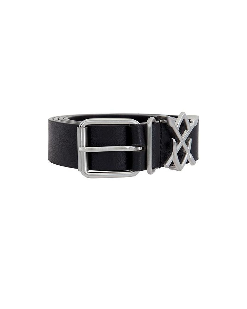 Daily Paper Black Shield Belt for men