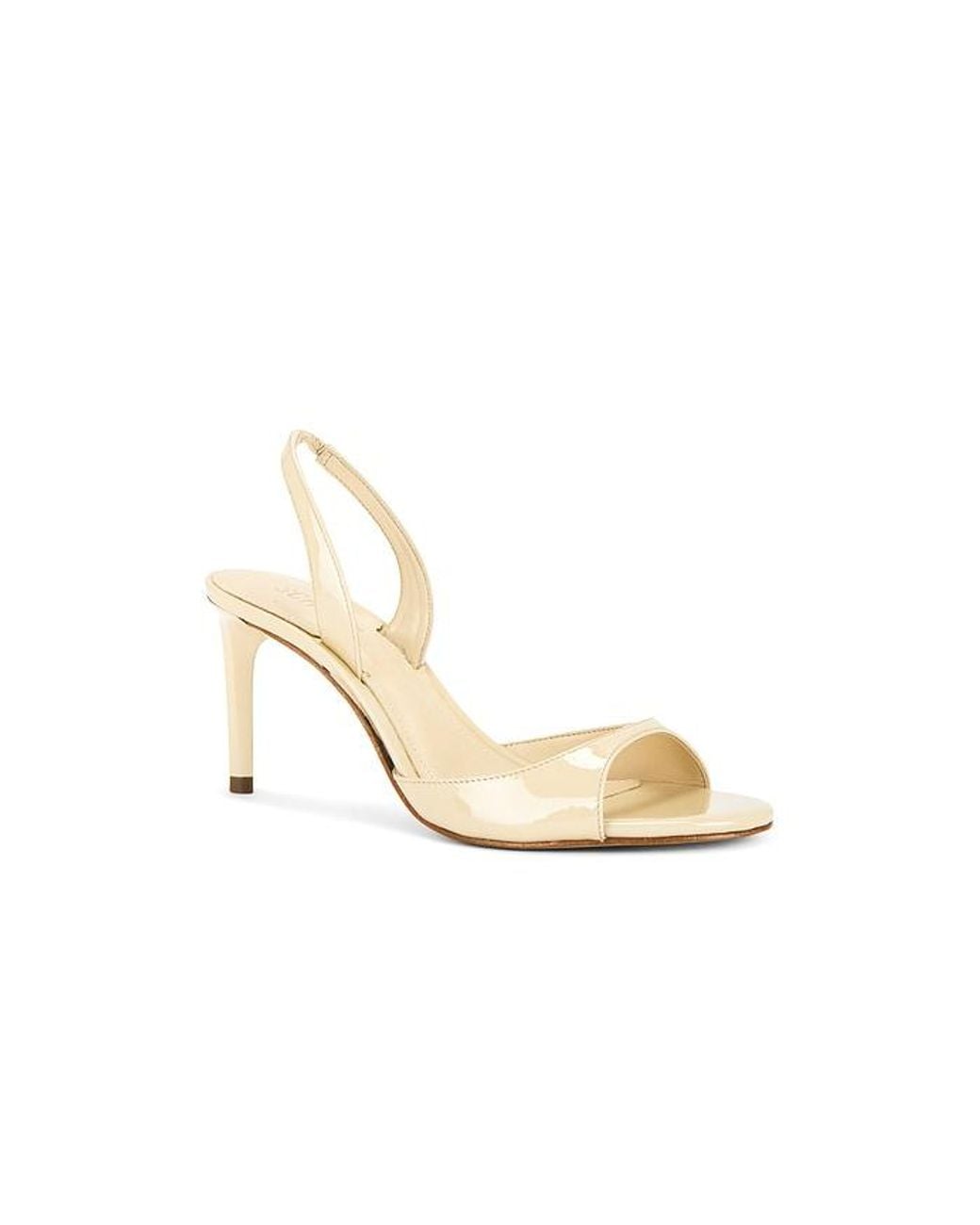 SCHUTZ SHOES White Scarlett Sling Mid Sandal