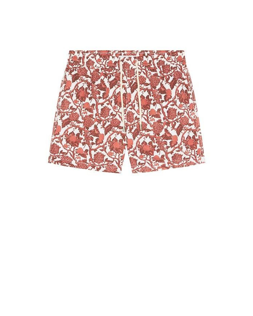 ARRELS Barcelona Red Kabak X Lazaro Rosa Violan Classic Swim Shorts for men