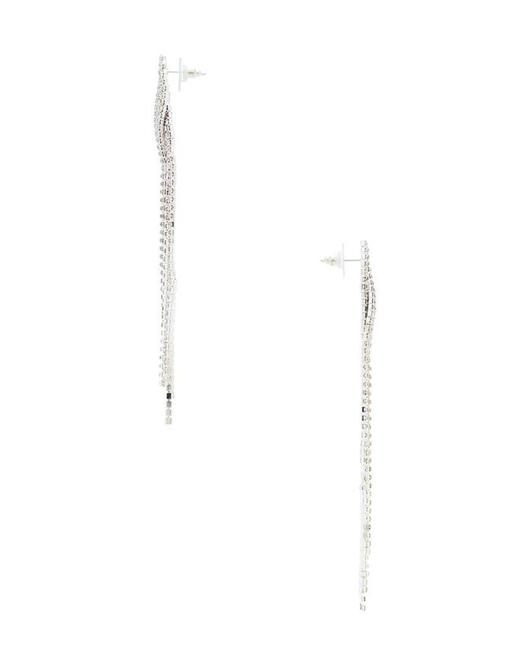 Amber Sceats White Madrid Earrings