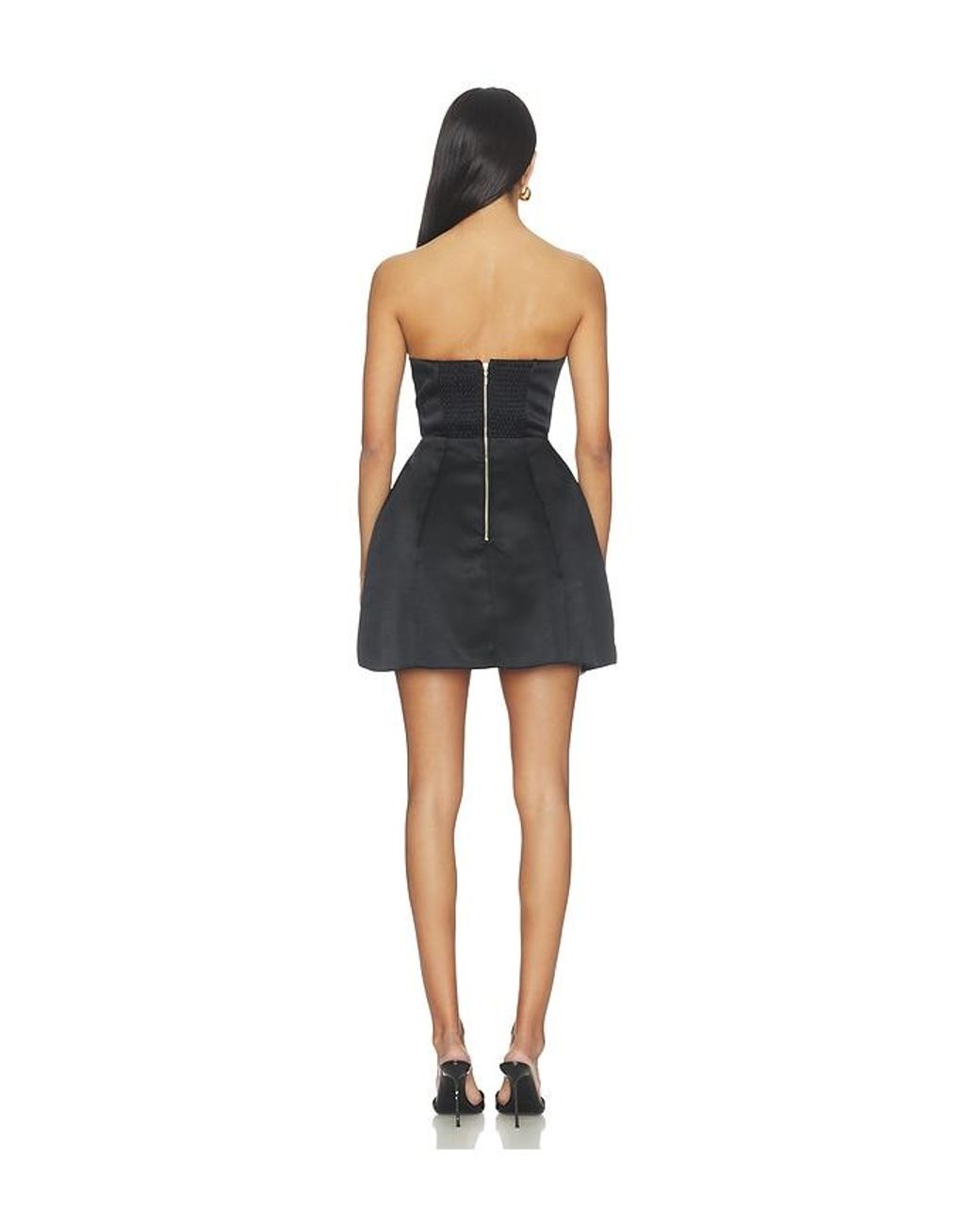 Elliatt Black Manon Tulip Mini Dress