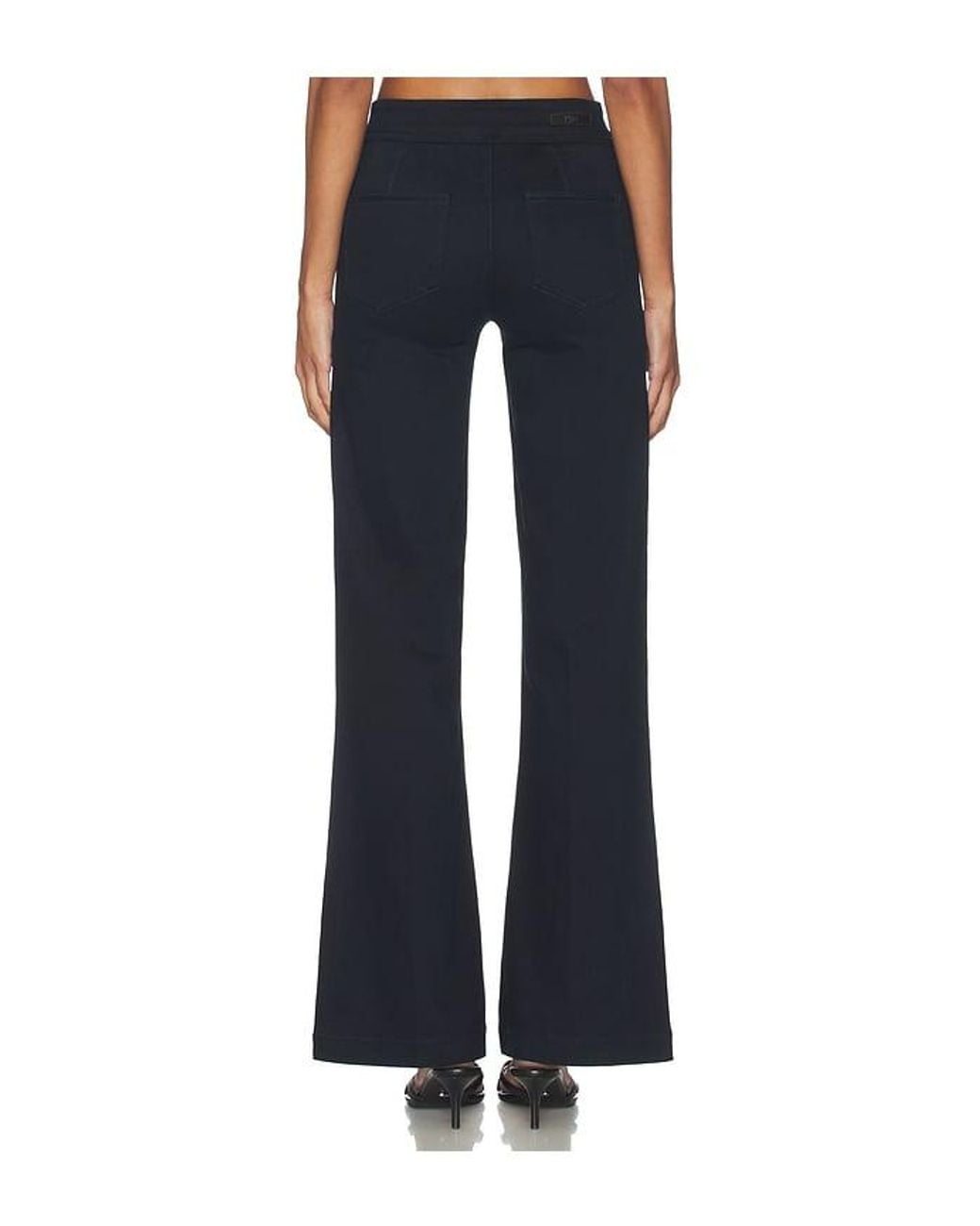 PAIGE Blue Leenah Baby Welts Jeans