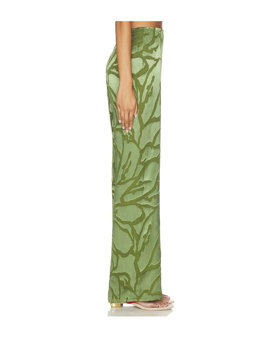 Cult Gaia Green Sara Pant