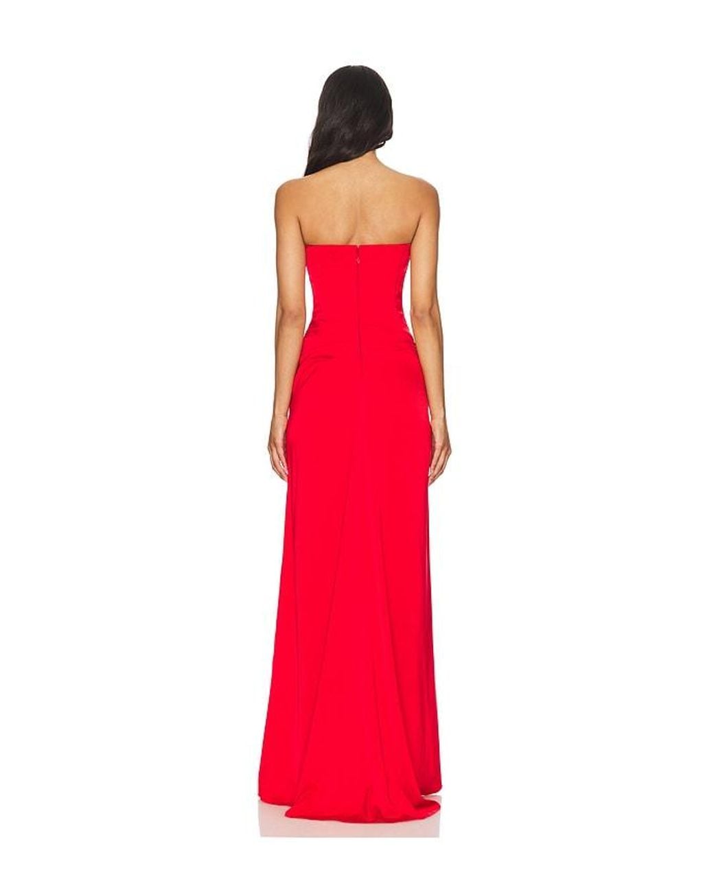ROBE DE SOIRÉE JAKE en Red Nbd