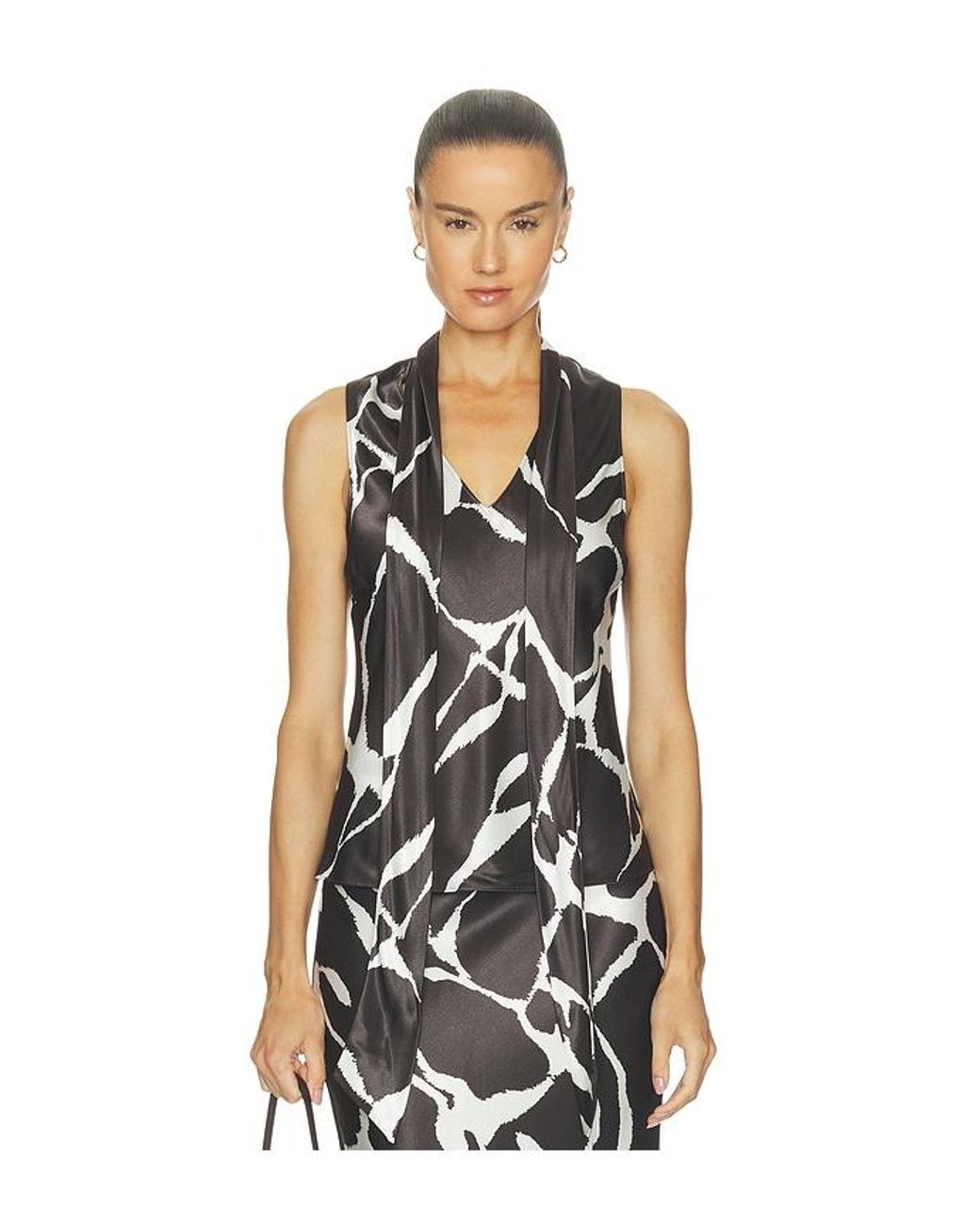 Rails Black Poppy Top