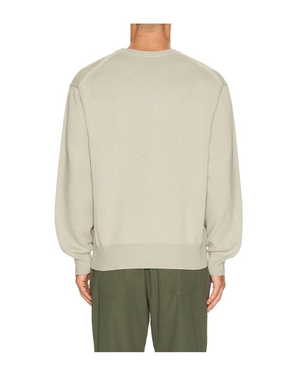 lululemon athletica Natural Knit Long Sleeve Crewneck Sweater for men