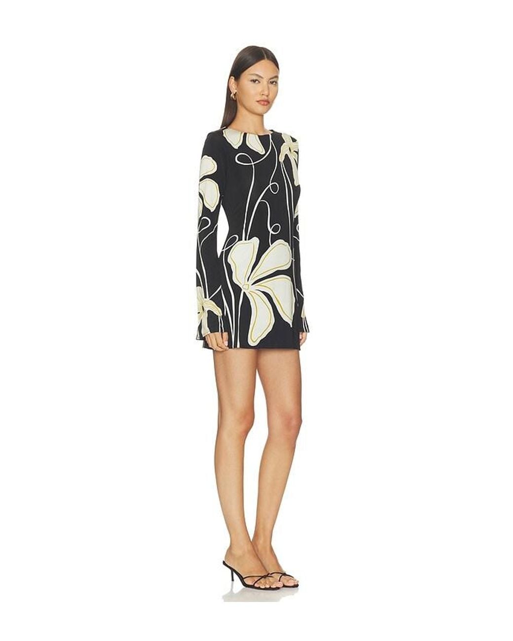 Cala De La Cruz Black Maisha Dress
