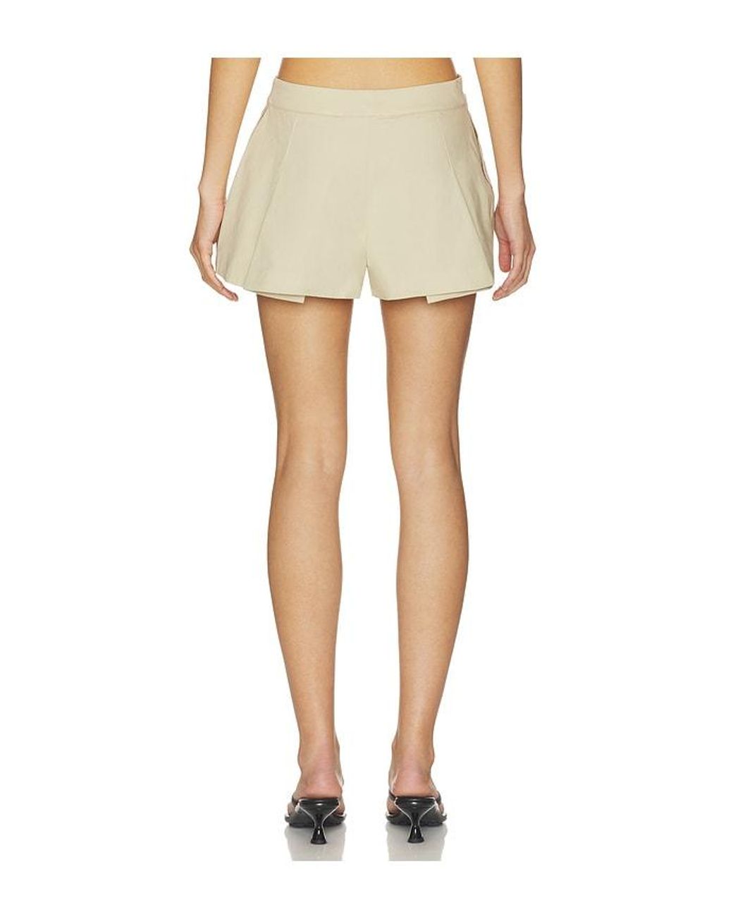 Lovers + Friends White Margo Poplin Short