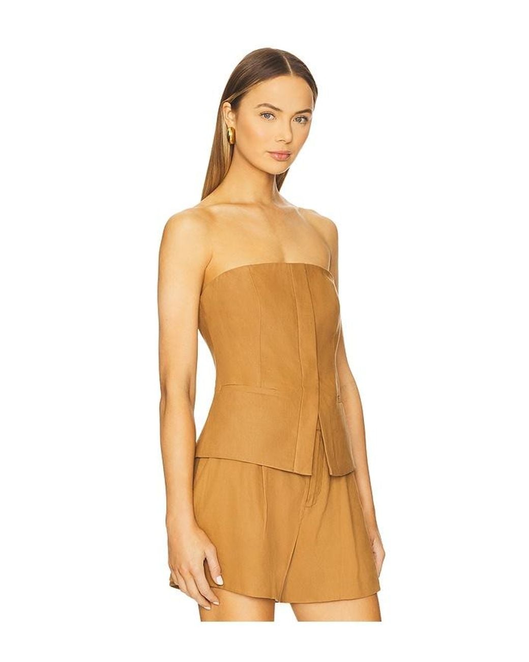 A.L.C. Orange Renee Top