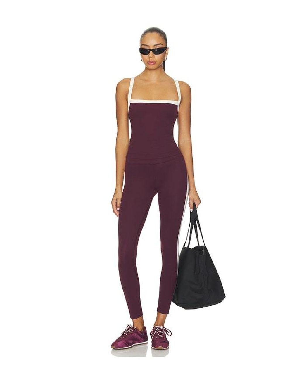 Splits59 Purple X Revolve Monah Rigor Tank Top