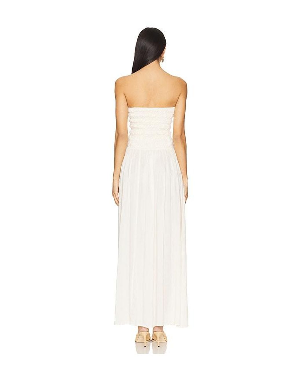 Tularosa White Itzayana Maxi Dress