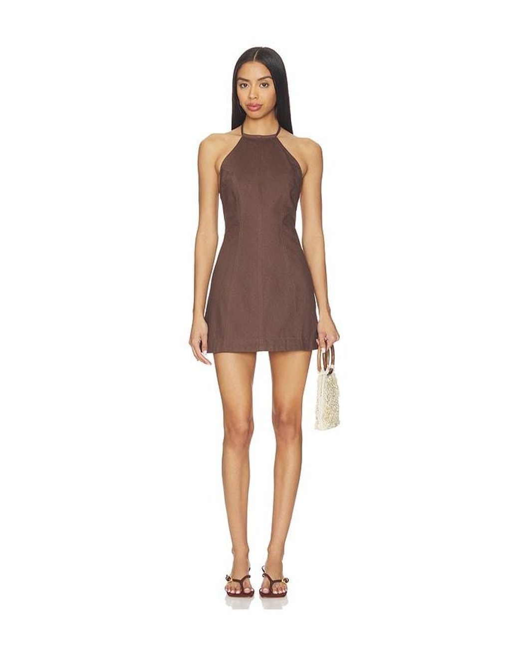 Matthew Bruch Multicolor Vest Mini Dress
