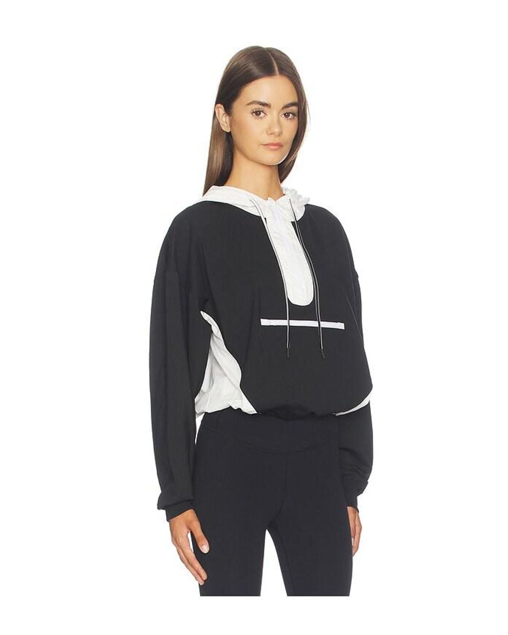 Free People Black X Fp Movement Out Back Layer Jacket