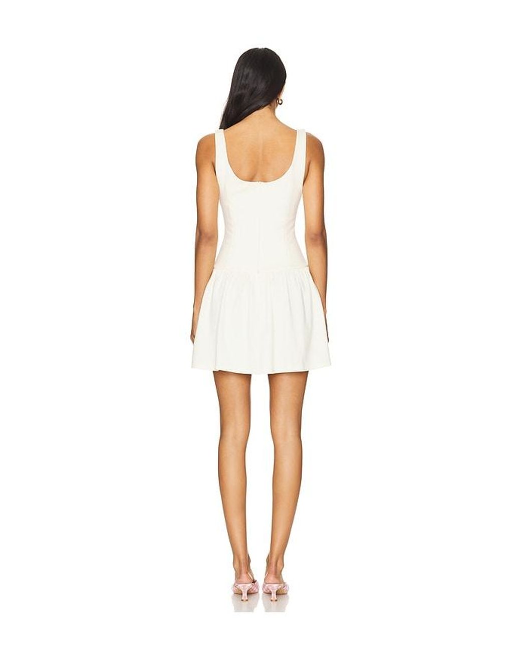 RUE SOPHIE White Addie Mini Dress