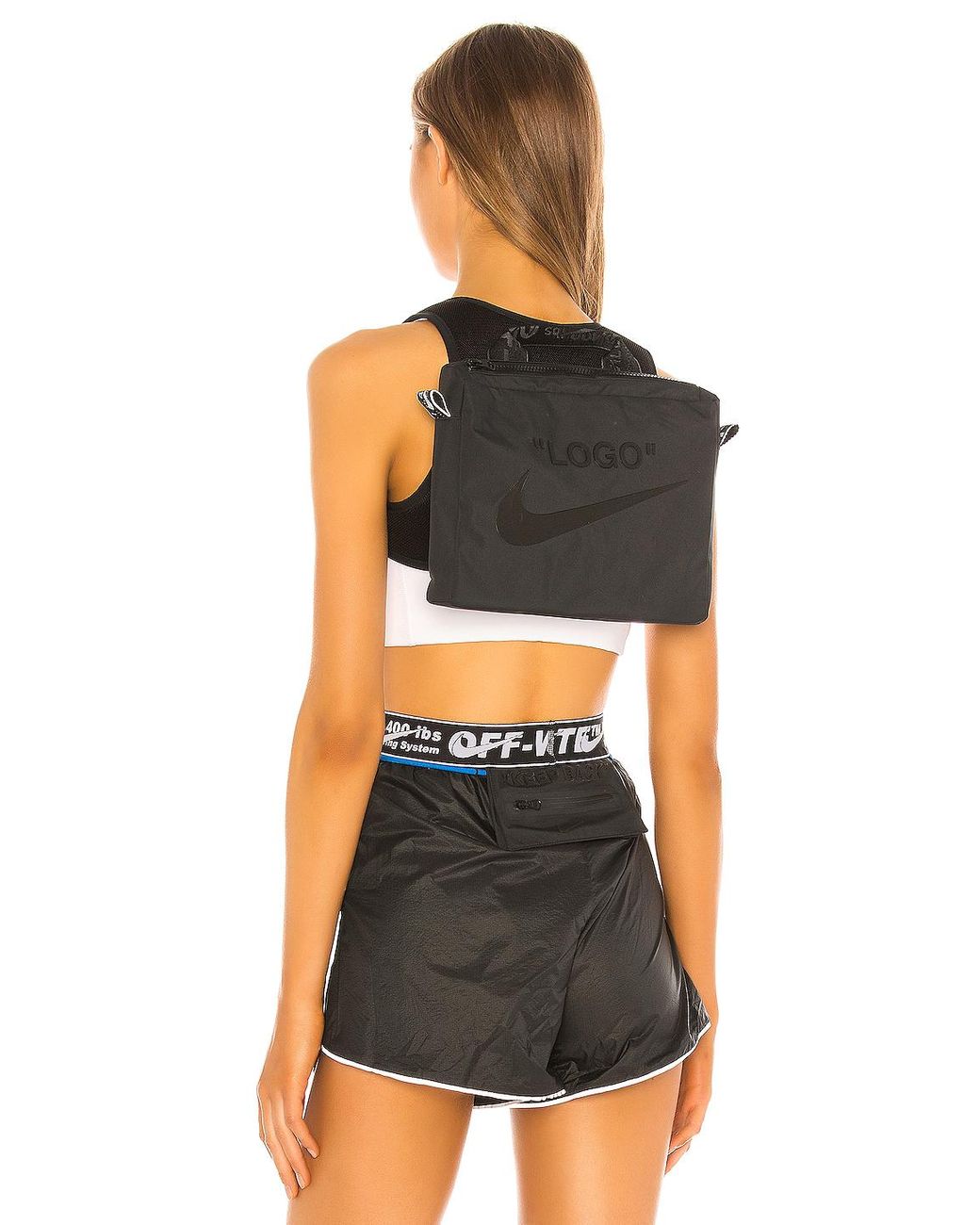 nike off white cross bib