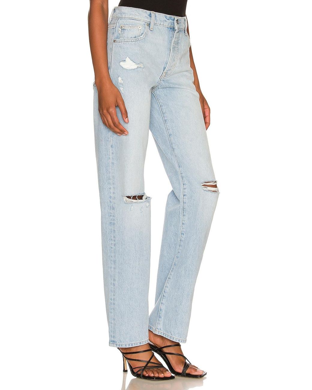 Cotton Dustin Boyfriend Jean in Blue 