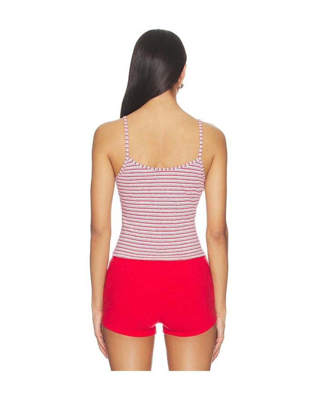 Fait Par Foutch Red Karina Tank Top